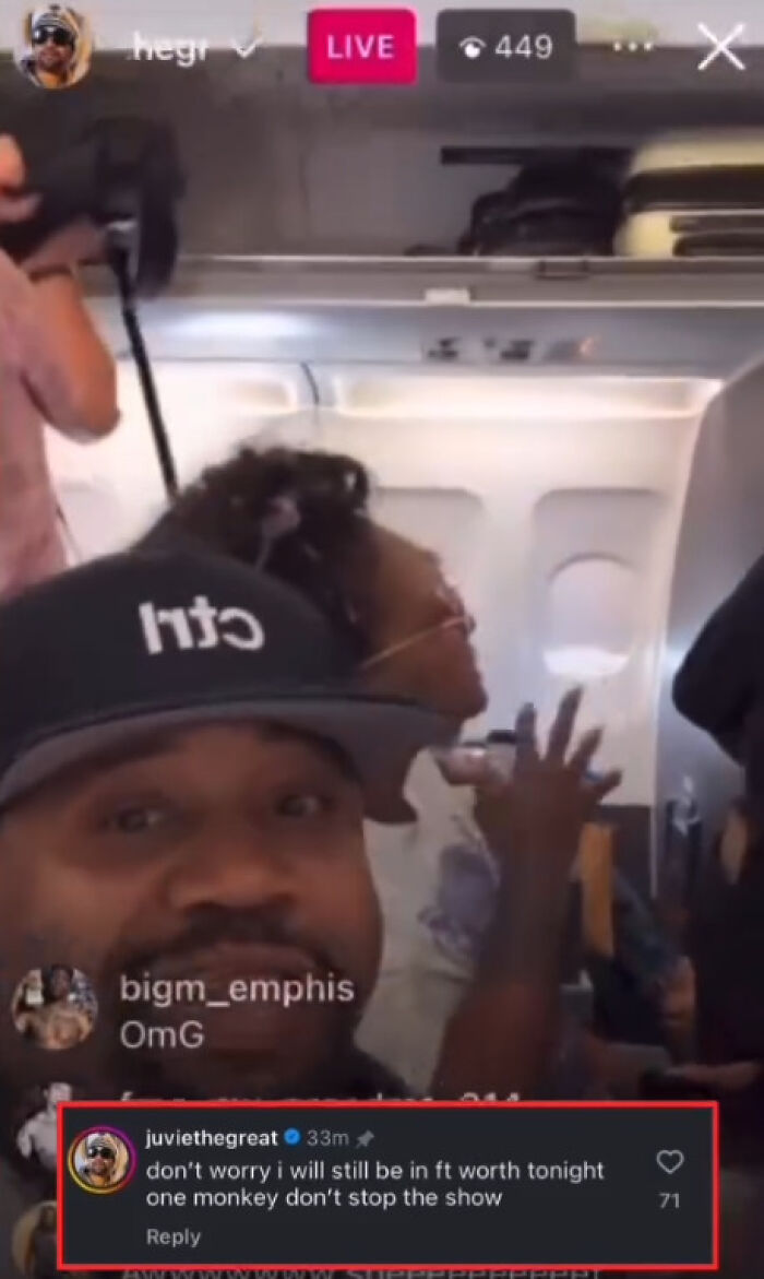 “F--- American Airlines”: Rapper Juvenile Storms Out Of Plane After Crew Bumps Him Down From First Class