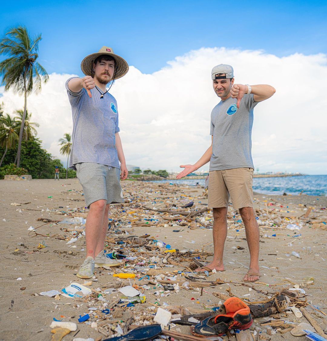 Youtuber MrBeast Managed To Encourage The Community To Remove Over 17,000 Tons Of Ocean Trash