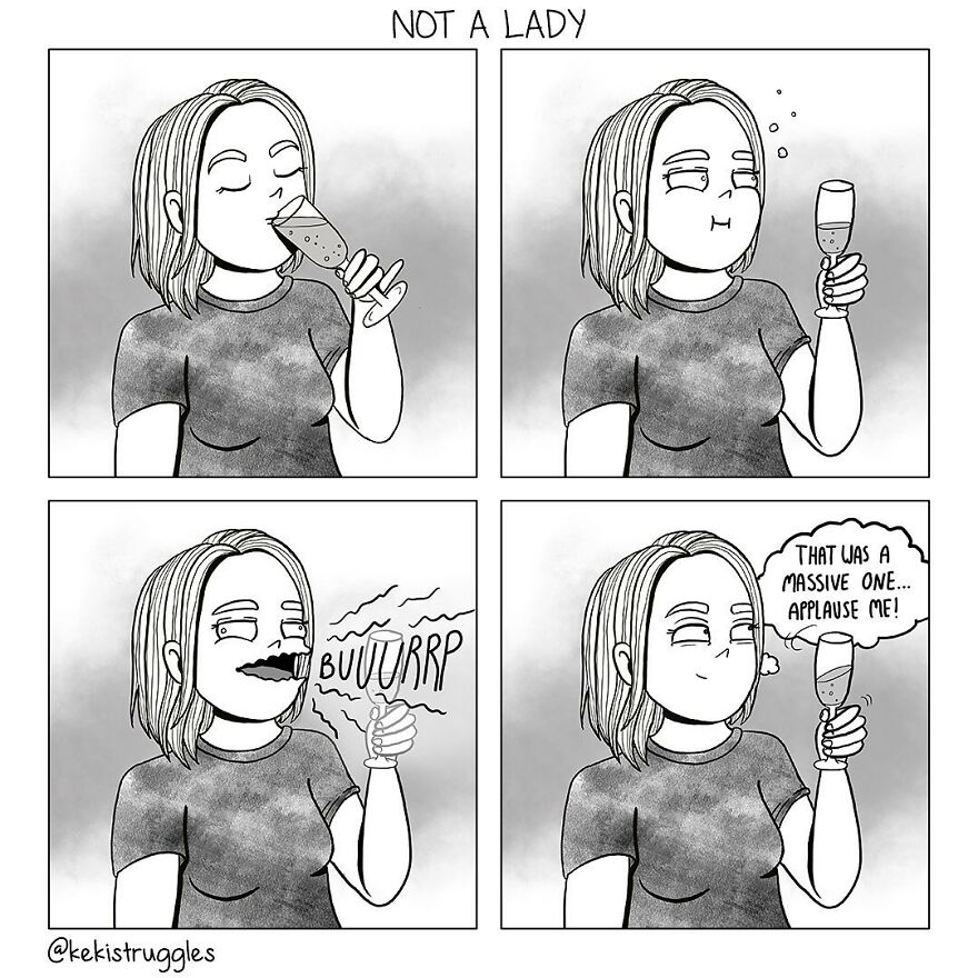 This Artist Shows Daily Struggles That Many Girls Will Surely Relate To