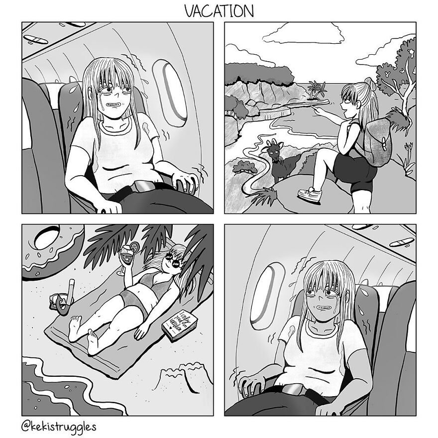 This Artist Shows Daily Struggles That Many Girls Will Surely Relate To