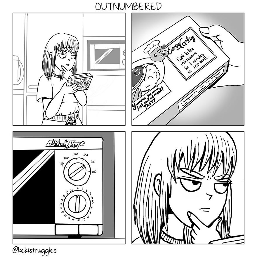 This Artist Shows Daily Struggles That Many Girls Will Surely Relate To