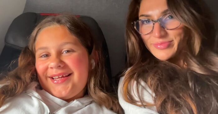 Adult Woman And 10 Y.O. Girl Share A Flight, Becoming BFFs In The Most Adorable Way