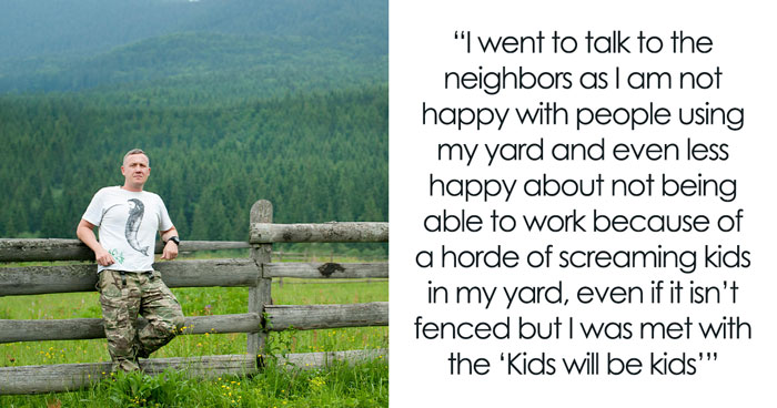 Entitled Parents Won’t Stop Kids From Playing In Neighbor’s Yard, Livid When They Put Up A Fence