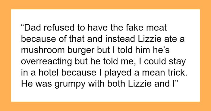 Family Roast Teen’s Vegetarian Diet As “Gross”, Eat Her “Fake” Meat Without Noticing Whatsoever