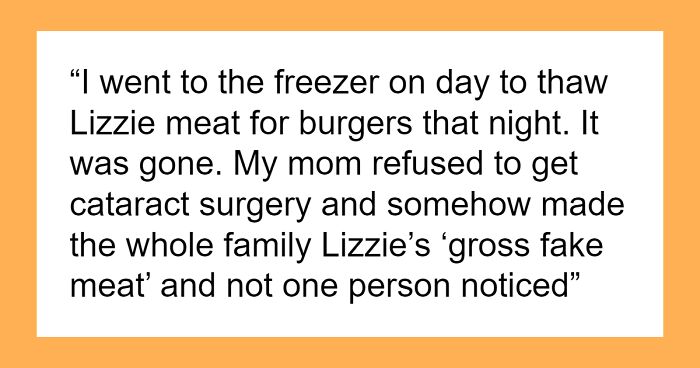 Couple Take Offense At Grandkid’s Veggie Meat, But Don’t Notice A Thing When They Eat It By Mistake