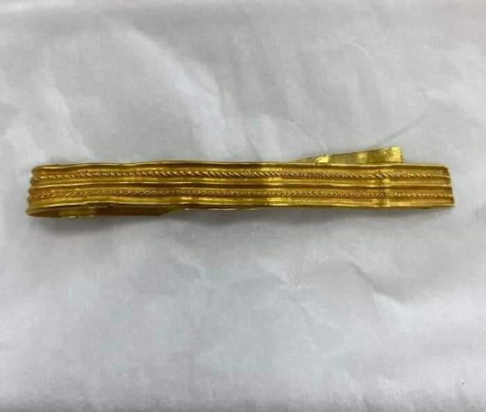 12-Year-Old Rowan Brannan Was Walking His Dog When He Found A Rare Roman Gold Cuff Bracelet