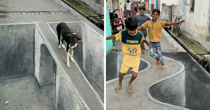 31 Chalk Drawings Made By This Art Teacher Entertain The Whole Neighborhood