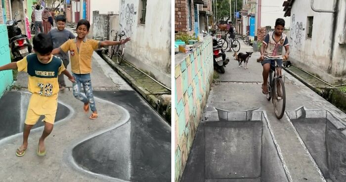 31 Chalk Drawings Made By This Art Teacher Entertain The Whole Neighborhood