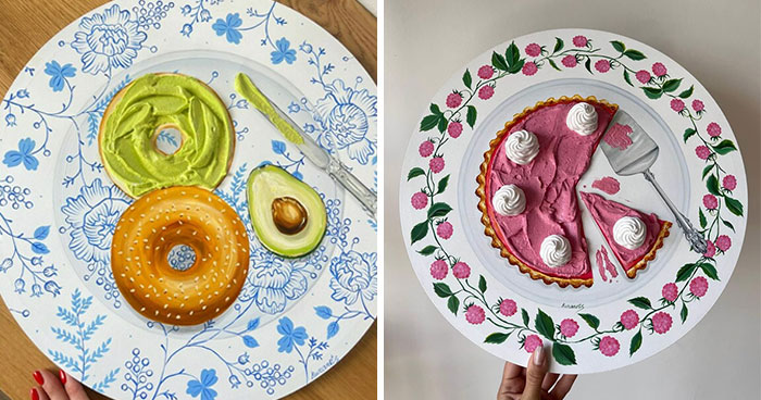 33 Stunning Art Pieces Of Food That Will Leave You Craving More, By This Artist (New Pics)