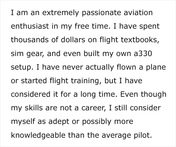 Wife Forced To Sleep On Couch After Refusing To Call Husband A Pilot As He’s Never Flown A Plane