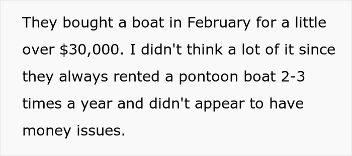 Drama Erupts After Mom Takes $30K Loan In Child's Name To Buy Boat, They Want To Report Her