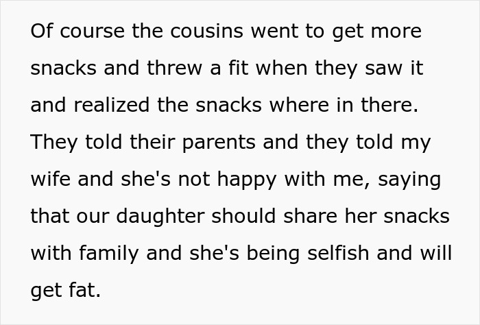 Daughter in Tears After Dad Buys Locked Storage Bin To Protect Her Snacks From Cousins