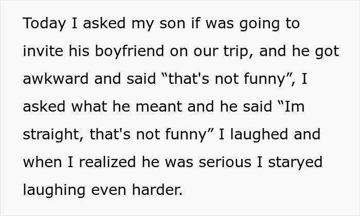 Parent Outs Son’s ‘Not-So-Secret’ Boyfriend, Bursts Out Laughing When He Says He’s Not Gay