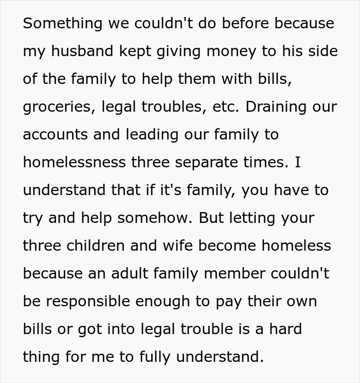 Irresponsible Man Drives Family To Homelessness 3 Times, Expects Wife To Share Her Inheritance