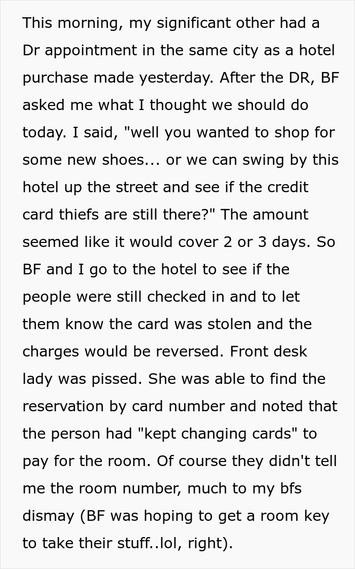 Woman Joins Forces With BF To Hunt Down Card Thieves, Police Find Out Even More Serious Crimes