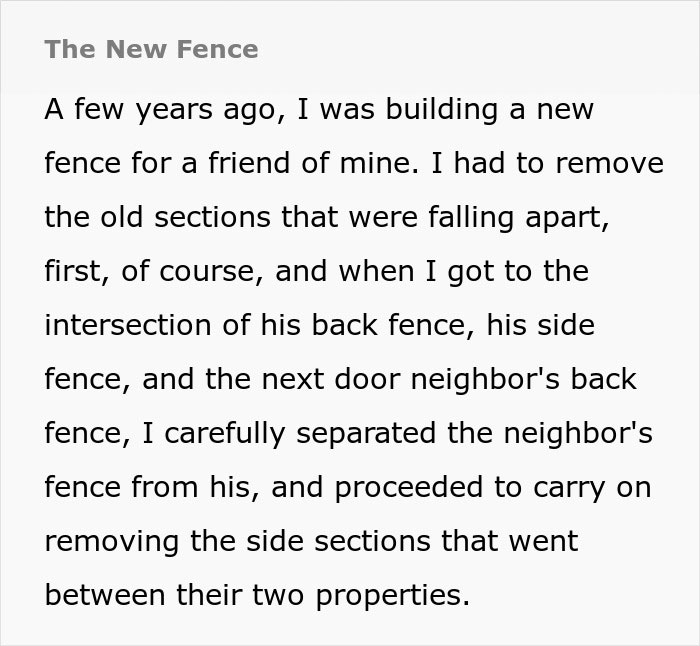 Karen Throws A Raging Fit Over Neighbor’s New Fence, Regrets It After Losing 800 Sq Ft Of Their Yard