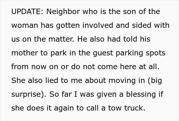 Neighbor’s Mom Feels Entitled To Parking Spot, Homeowner Prepares For Showdown