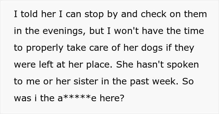 Woman Stops Talking To Mom Who Chose To Babysit Her Grandson Instead Of Watching Her Dogs