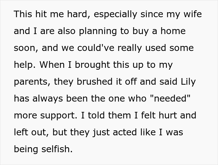 “Family Comes First”: Man Refuses To Help Parents After They Give Their House To Sister