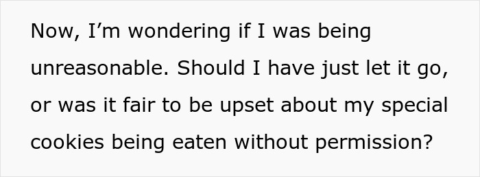 “[Am I The Jerk] For Not Letting My Sister’s Kids Eat My Special Cookies?”