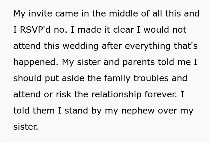 Teen Leaves Home In Protest Against Mom Marrying His Bully's Dad, Aunt RSVP's No Just To Back Him