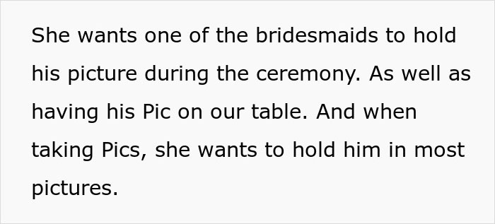 Man Starts Doubting If He Wants To Go Through With His Wedding After Fiancée’s Unhinged Request