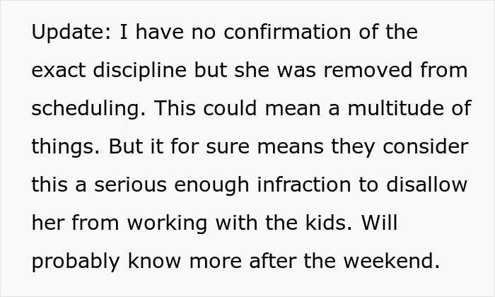 Employee Keeps Disrespecting Colleague, Not Knowing They Are The Boss, Gets Removed From Scheduling 