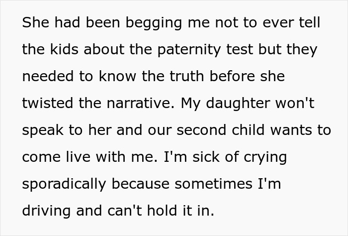 Man Is Sick Of People Seeing Him As A Bad Guy For Leaving Wife, Exposes That Her Baby Is From Affair