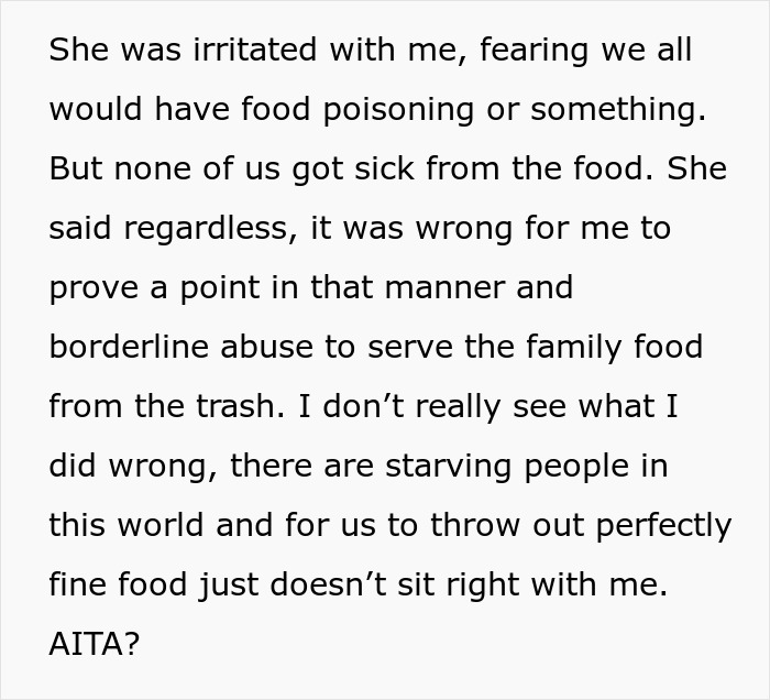 Spouse’s Meal Grosses Wife Out, She Accuses Him Of Risking Family’s Health To Prove A Point