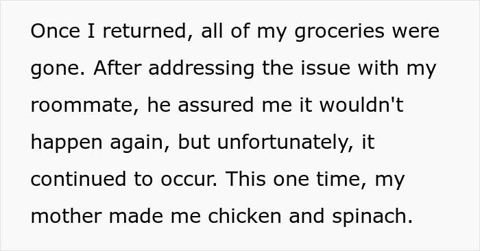 "They Never Asked And They Always Ate Everything": Woman Gets Revenge On Roommate