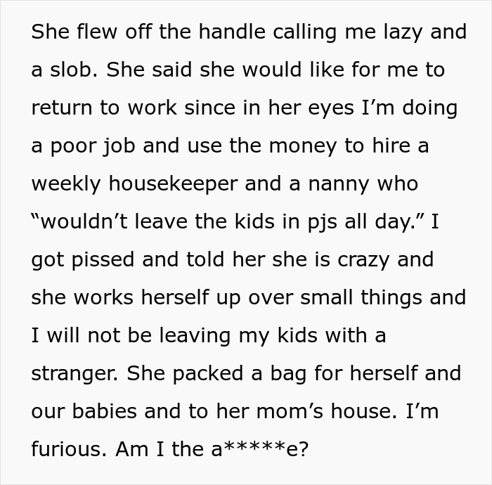 “She Packed A Bag”: Man Blows Off Wife’s Cleaning Demands, She Finally Loses It