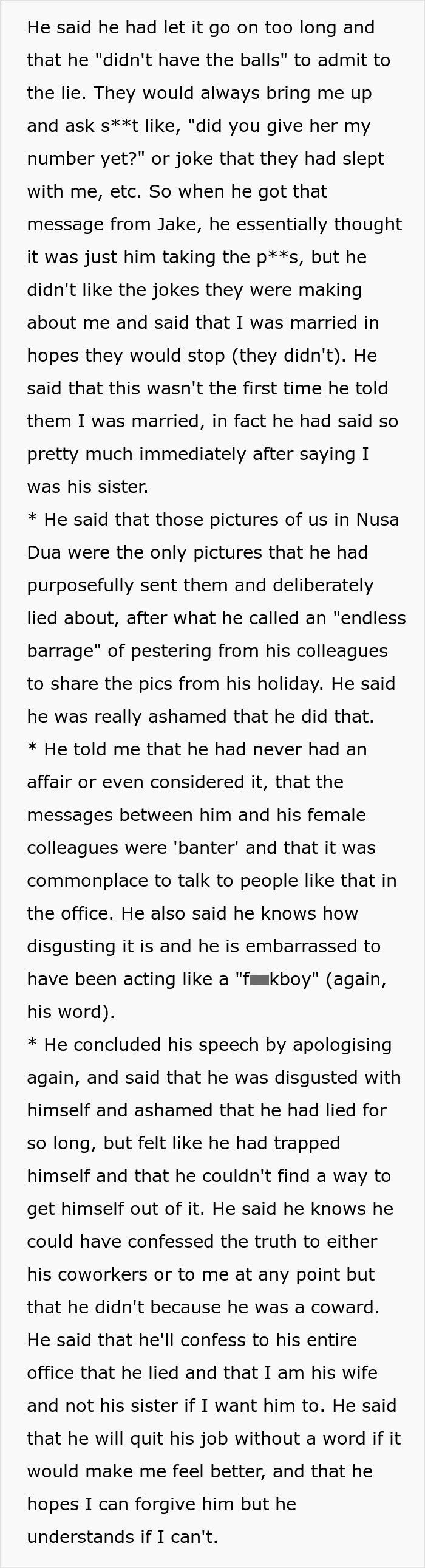 Husband Lies To Coworkers For 3 Years, Is Lost For Words When Wife Finds Out