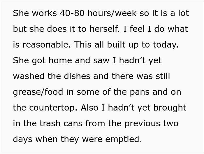 “She Packed A Bag”: Man Blows Off Wife’s Cleaning Demands, She Finally Loses It