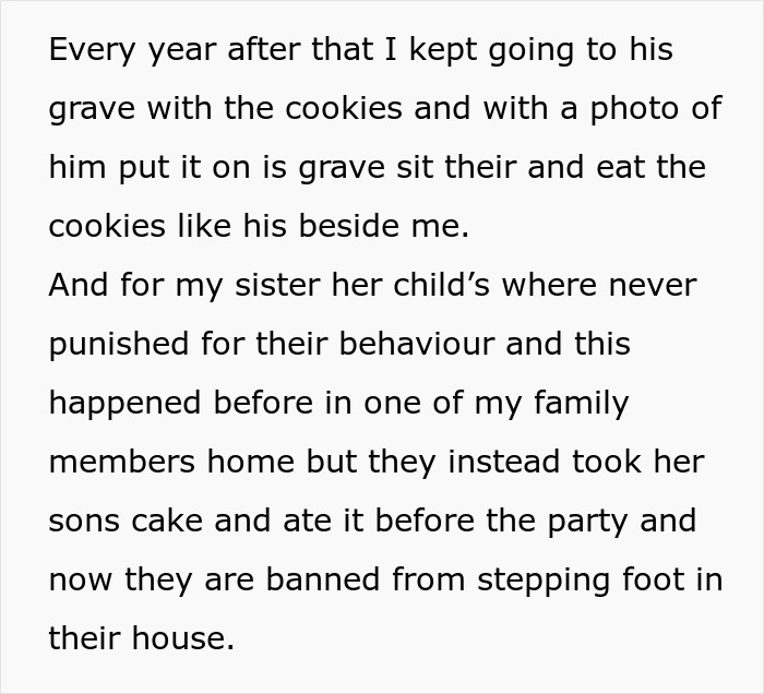 “[Am I The Jerk] For Not Letting My Sister’s Kids Eat My Special Cookies?”