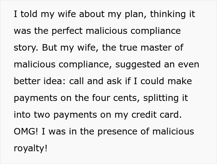 Man Prepares To Maliciously Comply With Phone Company Until His Wife Has An Even Better Idea