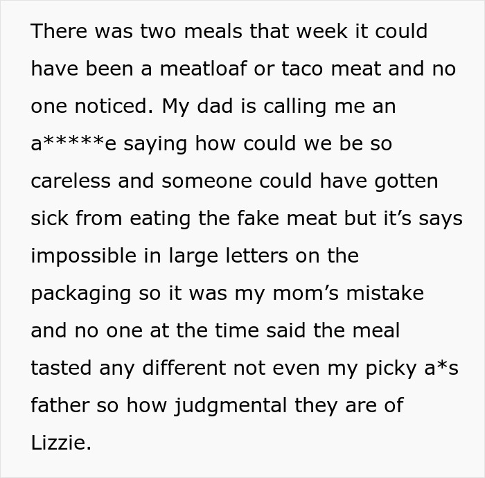 Couple Take Offense At Grandkid’s Veggie Meat, But Don’t Notice A Thing When They Eat It By Mistake