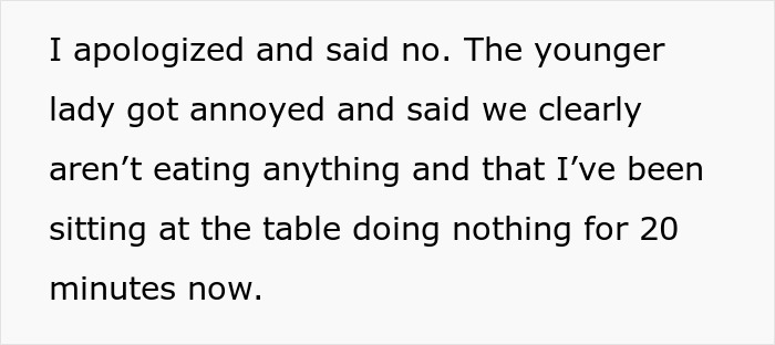 “She’s Scaring My Kids”: Entitled Woman Wants A Table, Tries Taking It From The Wrong Person