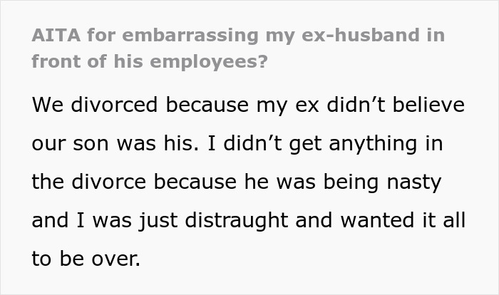 Ex Tries To Get Back Together After Paternity Test, Lady Gets Mad And Tells His Coworkers The Truth