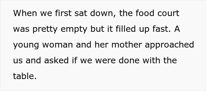 “She’s Scaring My Kids”: Entitled Woman Wants A Table, Tries Taking It From The Wrong Person