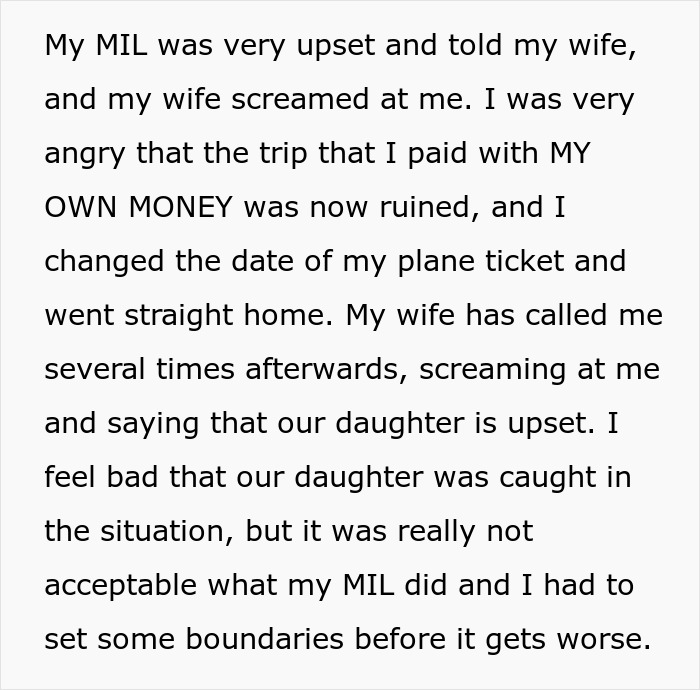 Man Is Served Divorce Papers After He Flew Back Home, Leaving Wife And Kid On Holiday Abroad