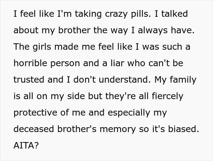 Woman Gets Bashed For Not Mentioning Her Brother Is Dead After Coworker Spread Rumors About Him