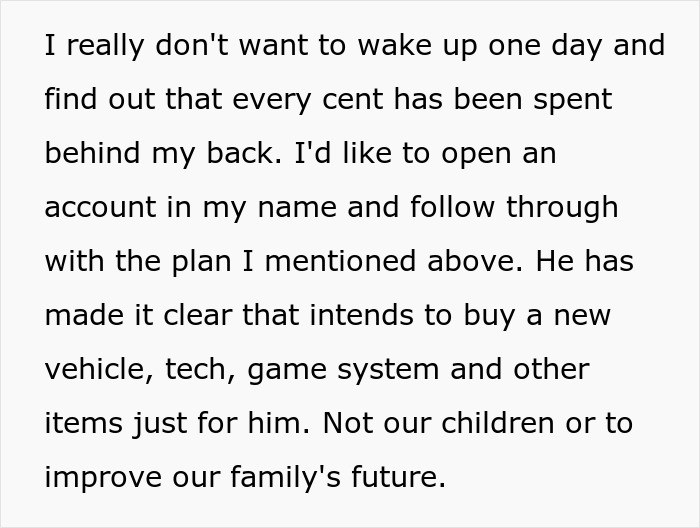 Irresponsible Man Drives Family To Homelessness 3 Times, Expects Wife To Share Her Inheritance