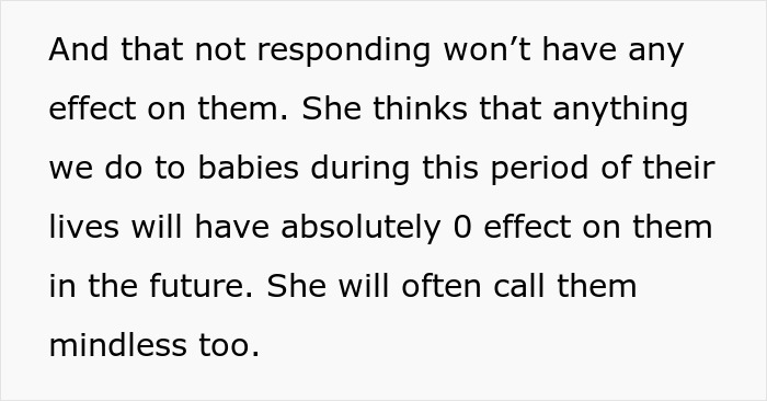 “She Thinks They Cry For No Reason”: SIL Gets A Reality Check When Mom Refuses To Let Her Babysit