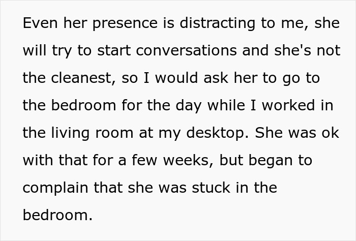 Man Doesn’t Understand Why GF Is Upset He Wants Her Out Of The House, Gets A Reality Check