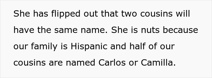 SIL Steals Woman's Favorite Baby Name, Is Livid When She Still Gives Her Baby The Same Name