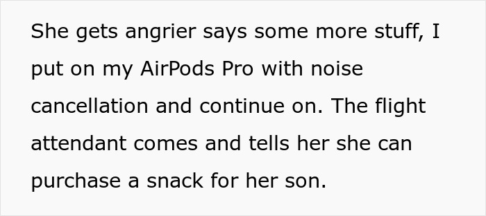 Entitled Mom Demands Passenger Give Up His Snacks For Her Son, Faces Instant Karma