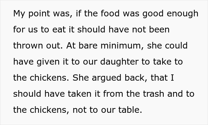 Spouse’s Meal Grosses Wife Out, She Accuses Him Of Risking Family’s Health To Prove A Point