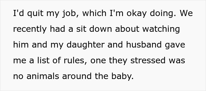 Woman Stops Talking To Mom Who Chose To Babysit Her Grandson Instead Of Watching Her Dogs