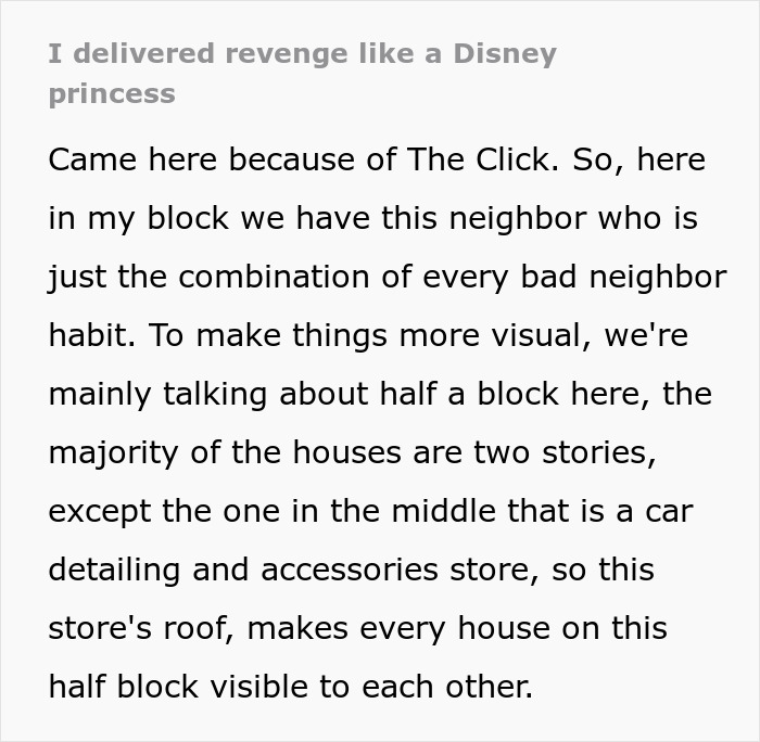 People Fail To Reason With Loud Creepy Neighbor, So Woman Ensures He Suffers Daily
