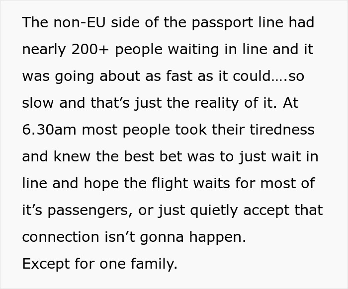 “You Aren’t Special”: Entitled Family Attempts To Skip Massive Line, Faces Public Outrage